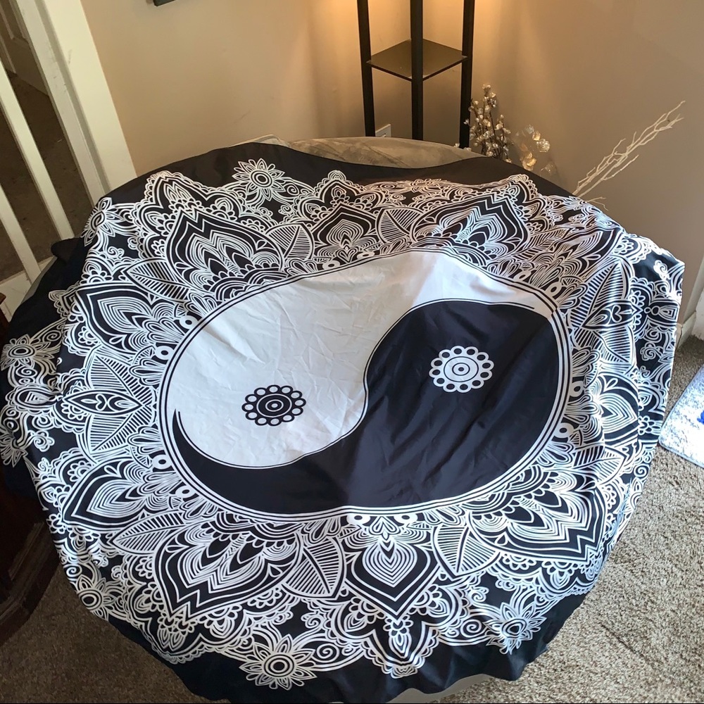 Society6 Ying Yang Wall Tapestry